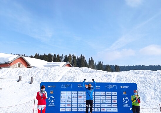 Sandra Mairhofer conquista Asiago nella Winter Triathlon World Cup
