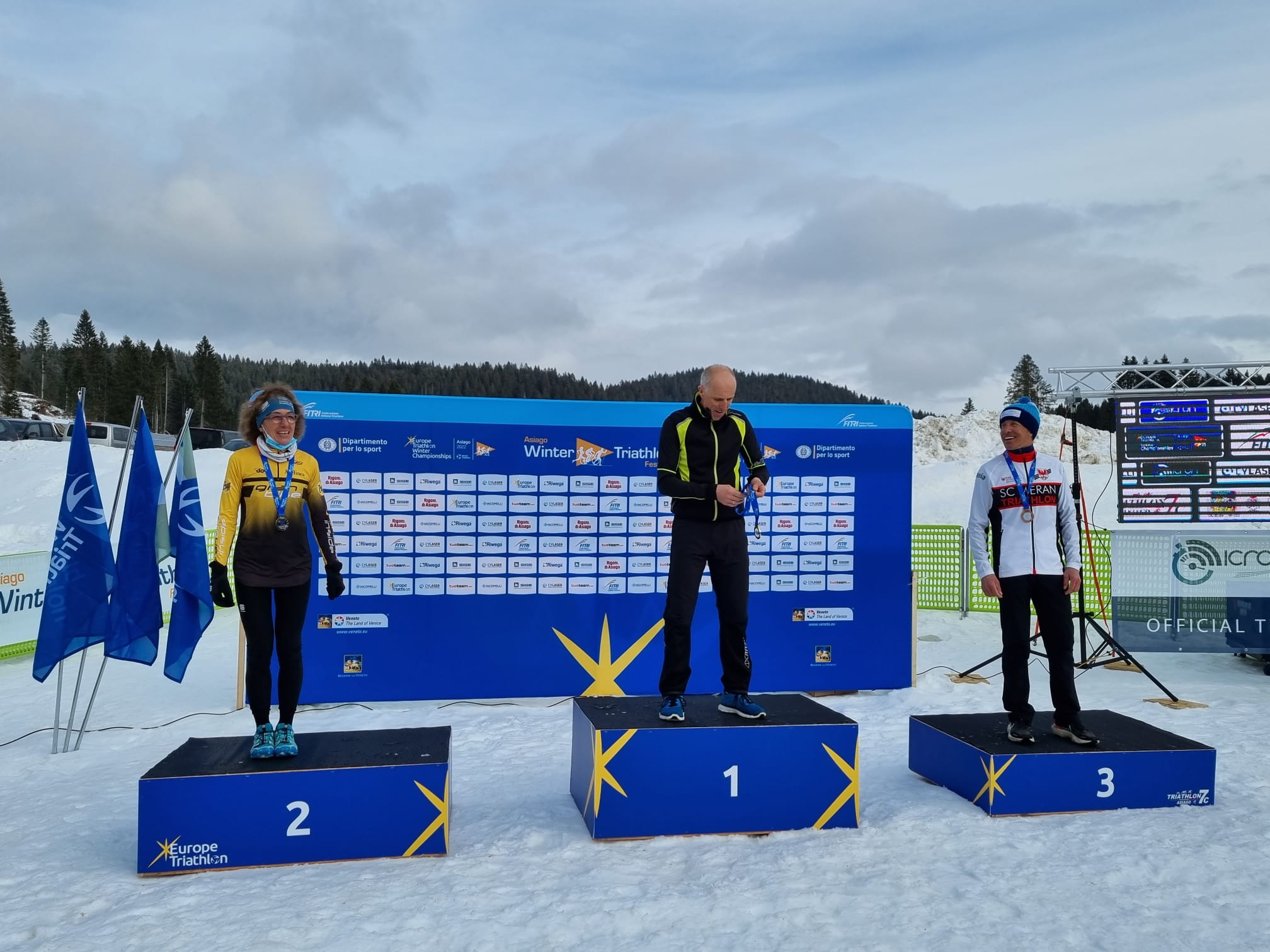 Spedizione Europea per il Granbiketeam ad Asiago – Campionati Europei di Winter Triathlon 2022