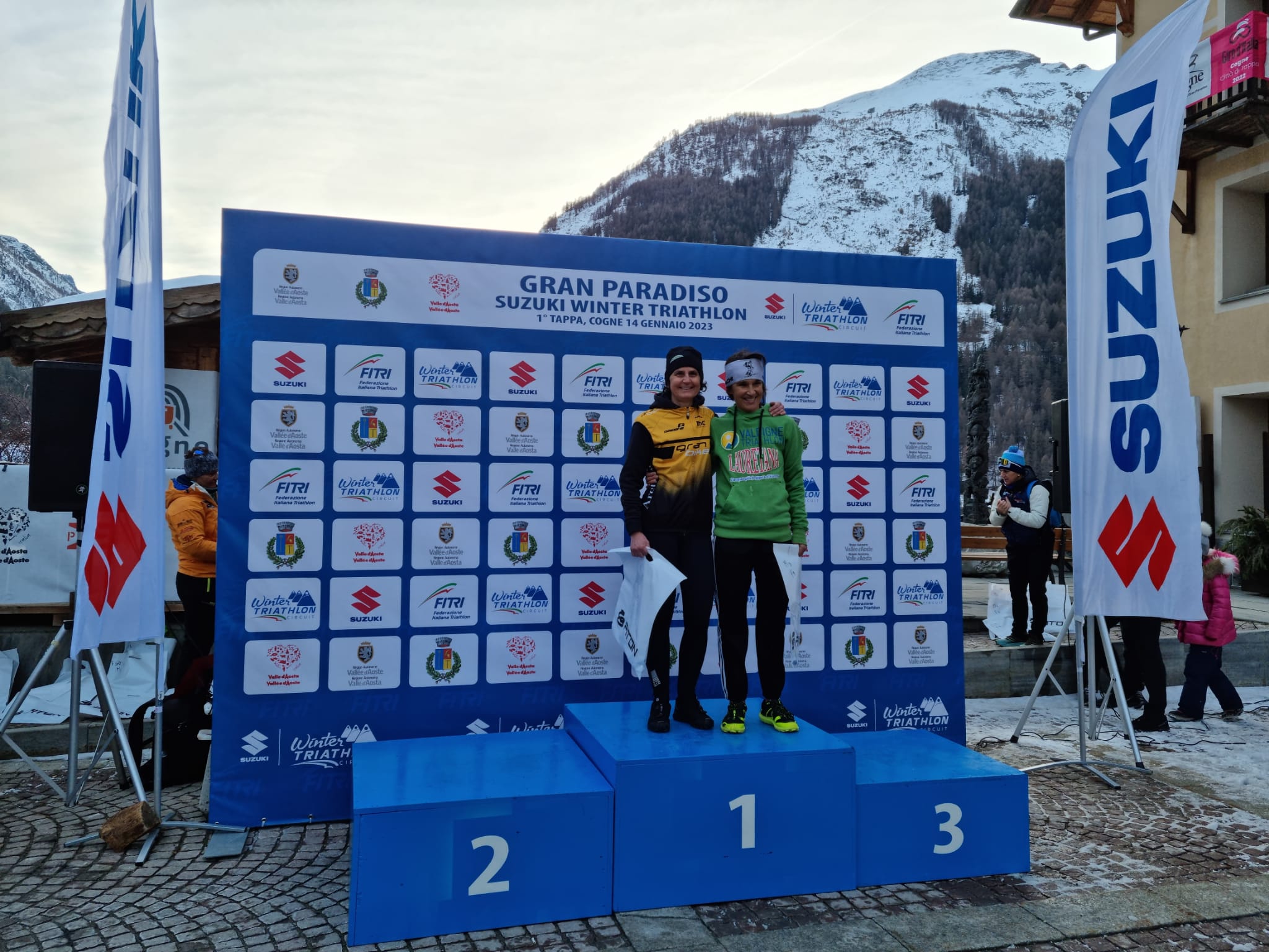 Al Winter triathlon di Cogne, Granbike Team vince la classifica a squadre !
