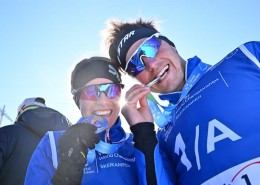 Mondiali winter triathlon: Sandra mondiale! …e con Franco portano l’italia sul tetto del mondo
